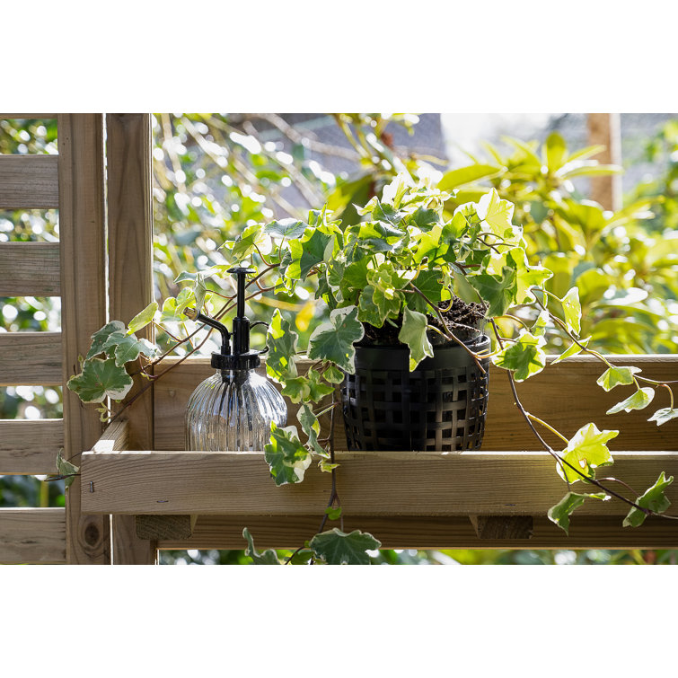 Forest Garden 1 Shelf Slatted Wall Planter Wayfair.co.uk